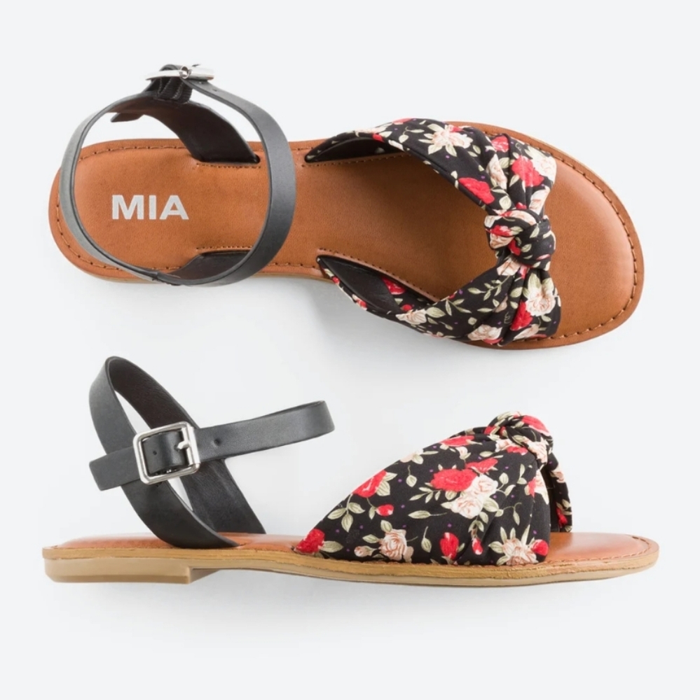 MIA floral print sandals
